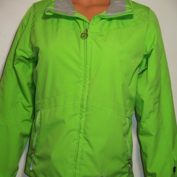 Spyder Other - Girls Lime Green Spyder Ski Jacket Sz 14  BB1